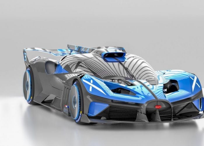 Cum poți sluți un Bugatti Bolide: îi pui șenile de tanc