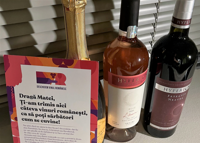 Sărbători cu vin de acasă pentru românii de pretutindeni