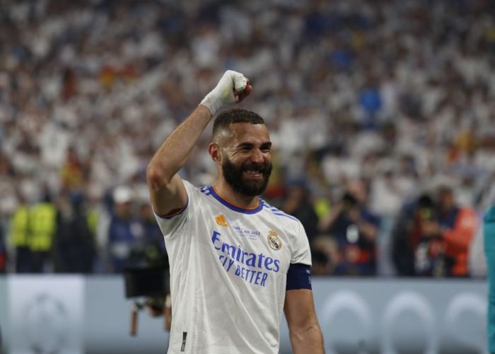 Soția lui Karim Benzema, fotografiată la finala Champions League! Cum a fost surprinsă