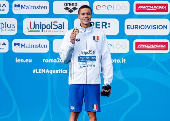 David Popovici, lăudat de fostul antrenor al lui Michael Phelps: Sunt construiți similar